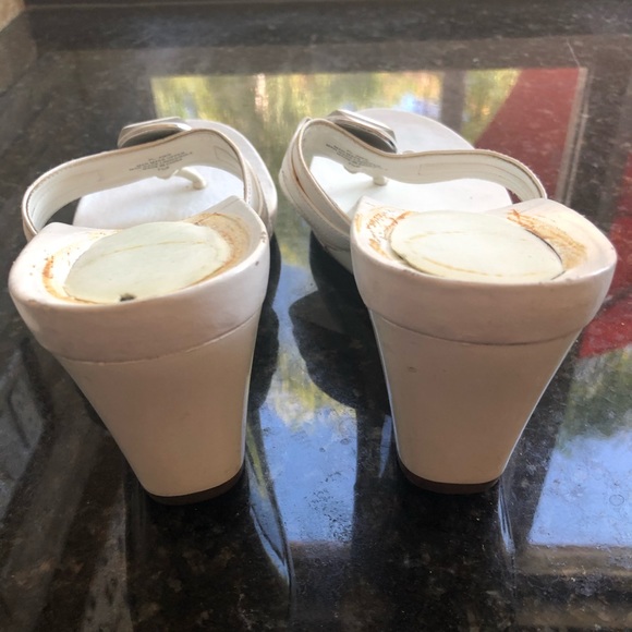 2/20 bundle BCBG wedge platform white size 7,5 - Picture 4 of 4